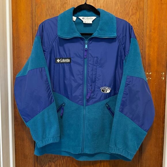Vintage 90s Columbia Tectonite Fleece Ski Jacket Womens 14/16 Medium - Picture 1 of 9